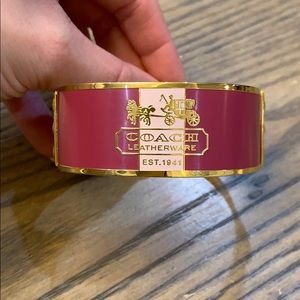Coach bangle bracelet